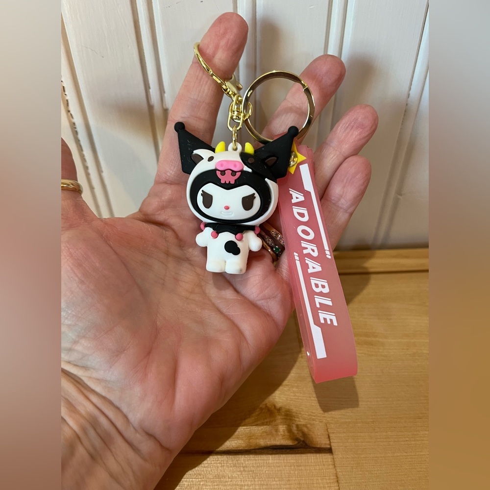 Kuromi Key Chain/Charm - Picture 6 of 6